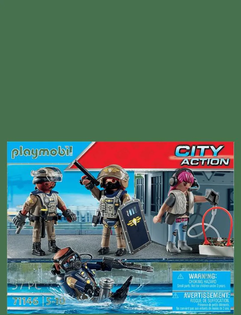City Action Figurer från insatsstyrkan - 71146 - City Action|PLAYMOBIL Outlet