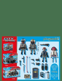 City Action Figurer från insatsstyrkan - 71146 - City Action|PLAYMOBIL Outlet
