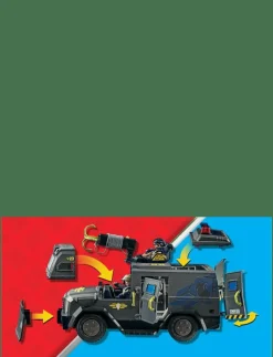 City Action Insatsstyrkans terrängfordon - 71144 - City Action|PLAYMOBIL Sale