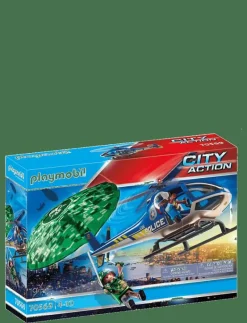 PLAYMOBIL City Action Police Parachute Search - 70569 - City Action MULTICOLORED Online
