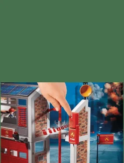 PLAYMOBIL City Action Stor brandstation - 9462 - City Action MULTICOLORED Best