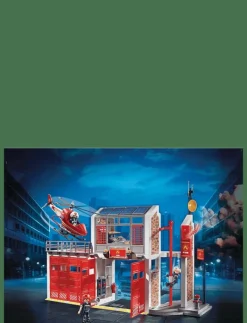 PLAYMOBIL City Action Stor brandstation - 9462 - City Action MULTICOLORED Best