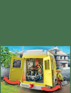 City Life Ambulans med ljus och ljud - 71202 - City Life|PLAYMOBIL Outlet