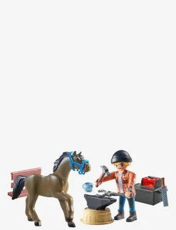 Horses of Waterfall Farrier Ben and Achilles - 71357 - Horses of Waterfall|PLAYMOBIL Best
