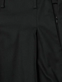 Pleated High-Rise Cotton-Blend Short - Casual shorts|Lauren Ralph Lauren Online