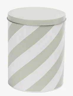 Plåtburkar set om 3 st, blå/beige/grön - Förvaringsburkar|Muurla New