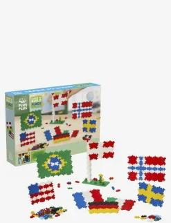 Plus-Plus Learn To Build Flags of the World - Byggsats MIX Hot