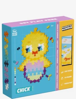 Plus-Plus Puzzle By Number Chick 250pcs - Byggsats MIX Online
