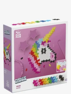 Puzzle By Number Unicorn 250pcs - Byggsats|Plus-Plus Best