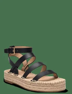Polly Leather Gladiator Espadrille - Platta espadriller|Lauren Ralph Lauren