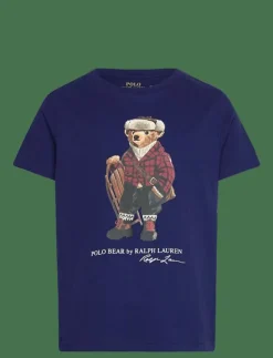 Polo Bear Cotton Jersey Tee - Kortärmade|Ralph Lauren Kids New