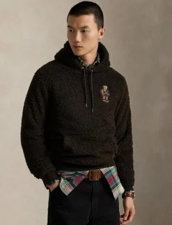 Polo Bear Pile Fleece Hoodie - Sweatshirts|Polo Ralph Lauren Sale