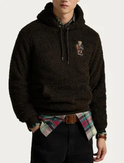Polo Bear Pile Fleece Hoodie - Sweatshirts|Polo Ralph Lauren Sale