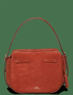 Polo ID Suede Mini Satchel - Handväskor|Polo Ralph Lauren Sale