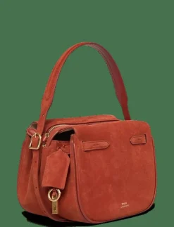 Polo ID Suede Mini Satchel - Handväskor|Polo Ralph Lauren Sale