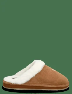 Pony Suede & Faux-Fur Slipper - Inneskor|Polo Ralph Lauren Best
