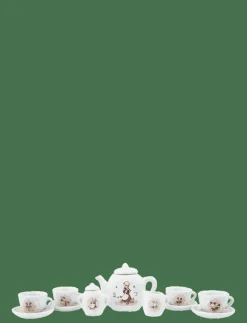 Barbo Toys Porcelain Tea Set with Ida - Emil i Lönneberga - Leksakskök & Tillbehör PINK Sale
