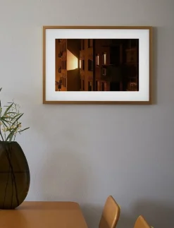 Democratic Gallery Poster House & Lights - Fotokonst ORANGE Clearance