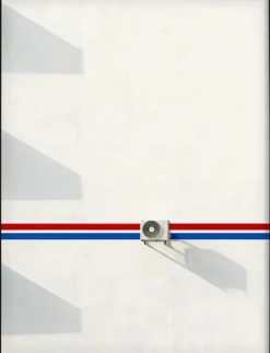 Democratic Gallery Poster Lined House Wall - Fotokonst RED Hot