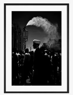 Democratic Gallery Poster Monochrome Middle Eastern Market - Fotokonst BLACK Discount