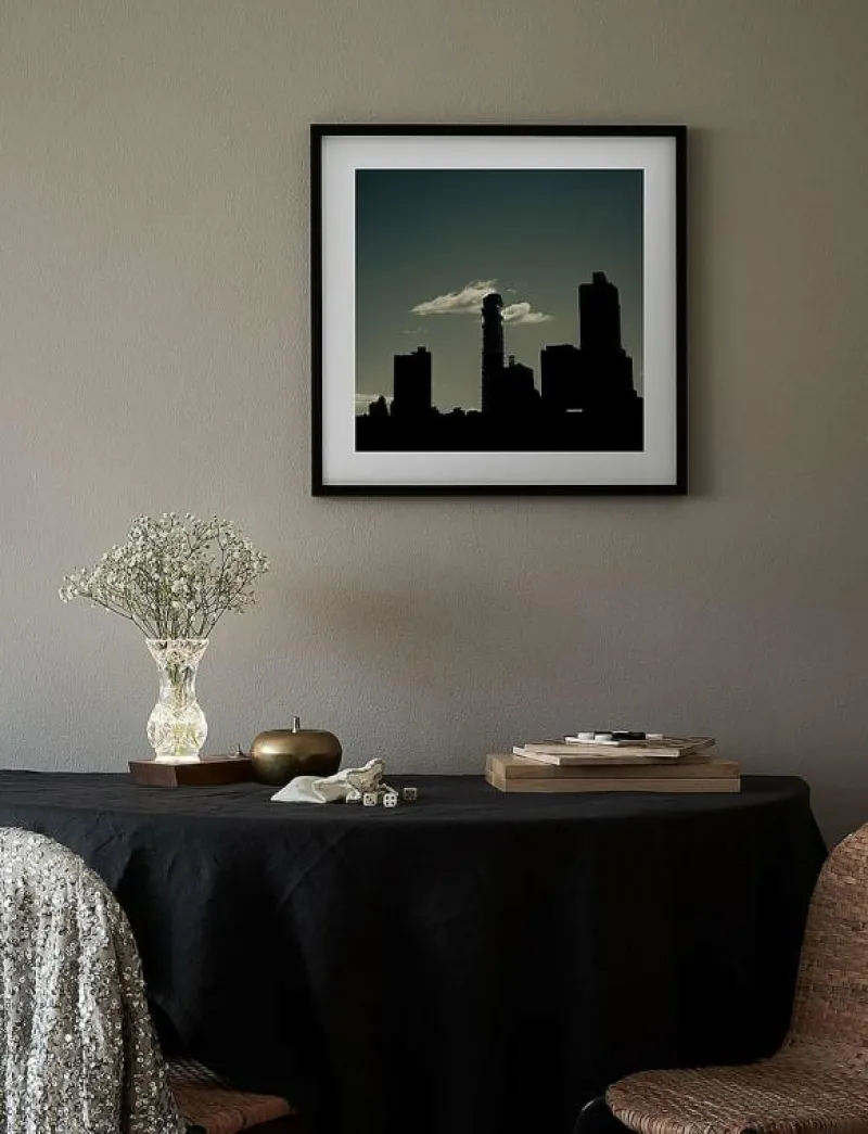 Democratic Gallery Poster Skyline - Fotokonst GREEN Outlet