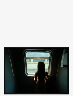 Democratic Gallery Poster Train Journey - Fotokonst GREEN Best