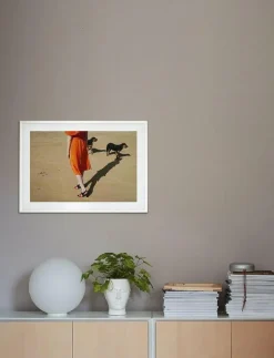 Democratic Gallery Poster Walking Dogs - Fotokonst ORANGE Sale