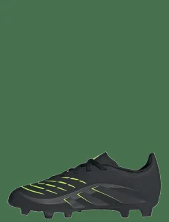 adidas Performance PREDATOR CLUB FG/MG J - Sportskor CBLACK/CARBON/LUCLEM Sale