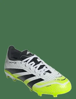 adidas Performance PREDATOR LEAGUE FG/MG J - Fotbollsskor FTWWHT/CBLACK/LUCLEM Discount
