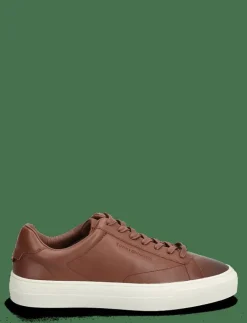Tommy Hilfiger PREMIUM DRESS CUPSOLE COGNAC - Låga sneakers WINTER COGNAC Clearance