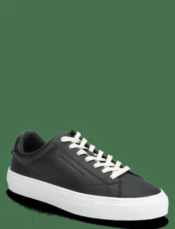 Tommy Hilfiger PREMIUM DRESS CUPSOLE LTH - Låga sneakers BLACK Clearance