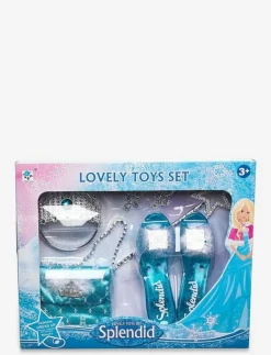 PRINSESSSET BLÅ 38x31 cm - Maskeradtillbehör|Suntoy Best