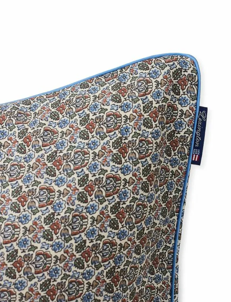Printed Flowers Cotton Sateen Pillowcase - Örngott|Lexington Home Outlet