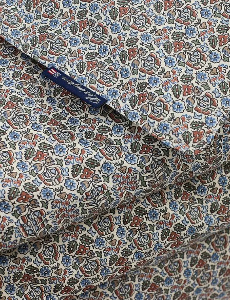 Printed Flowers Cotton Sateen Duvet Cover - Påslakan|Lexington Home Hot