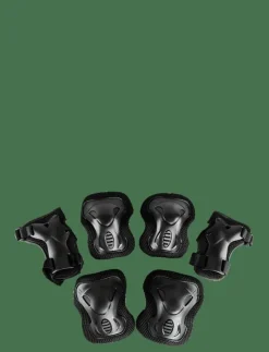 SportMe Protective set X Small 2-4 år 92-104 - Hjälm och Skydd SVART New