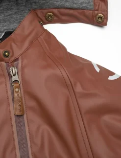 mikk-line PU Snow Suit 2 Zip Recycled - Overaller MINK