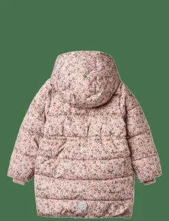 Wheat Puffer Coat Yrsa - Dunjackor & fodrade jackor ROSE POWDER FLOWERS Hot