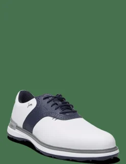 PUMA Golf Puma Avant - Golfskor PUMA WHITE-DEEP NAVY-SPEED BLUE Clearance