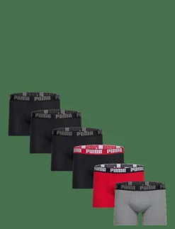 MEN EVERYDAY BOXER 6P ECOM - Kalsonger|PUMA Hot
