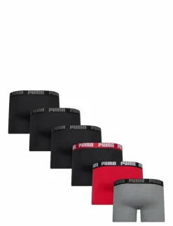 MEN EVERYDAY BOXER 6P ECOM - Kalsonger|PUMA Hot