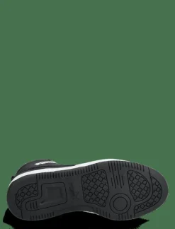 PUMA Rebound V6 Mid WTR Jr - Höga sneakers PUMA BLACK-PUMA WHITE