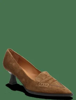 Billi Bi Pumps - Klassiska pumps TABAC BABYSILK SUEDE Discount
