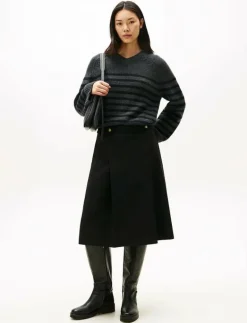 PUNTO GB KNEE SKIRT - Midi kjolar|Tommy Hilfiger New