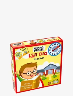 Barbo Toys Pussel Pedagog - Lära sig klockan (SE) - Pedagogiskt pussel MULTIPLE COLOR Clearance