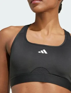 adidas Performance PWRCT BRA - Sport BH:ar BLACK Hot
