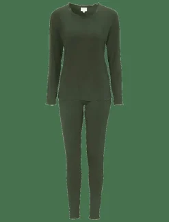 Damella of Sweden Pyjamas - Pyjamas DARK OLIVE Clearance