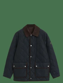 QUILTED FLEECE JACKET - Quiltade jackor|GANT Discount