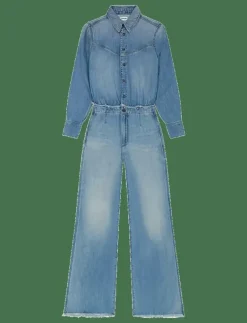 Wrangler RADIATING COVERALL - Utsvängda jeans SHIMMERSTONE Discount
