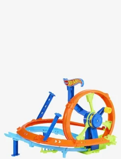 Rapid Launch & Loop Playset with 1:64 Scale Die-Cast Toy Car, Crash & Track Set - Bilbanor|Hot Wheels