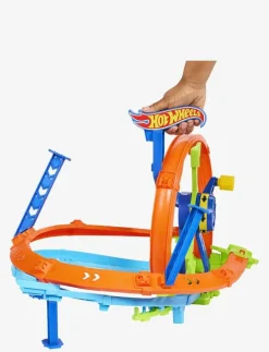Rapid Launch & Loop Playset with 1:64 Scale Die-Cast Toy Car, Crash & Track Set - Bilbanor|Hot Wheels